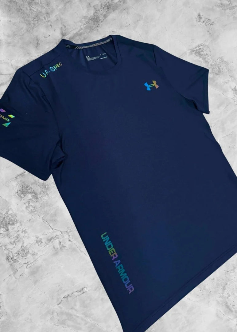 t-shirt bleu ua â Image 2