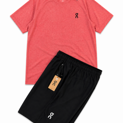Summer red tracksuit
