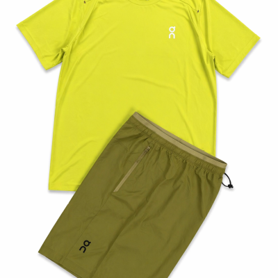 Summer yellow tracksuit