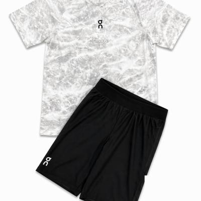 Summer white camo tracksuit